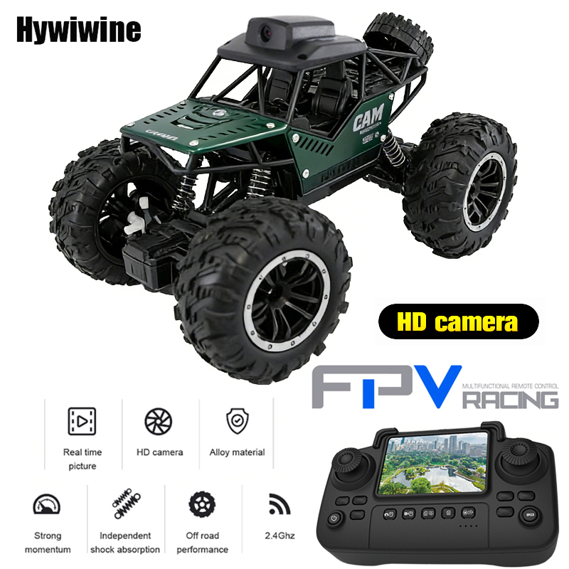Kids Toys Under 50 - FPVカメラ搭載RCカー、2.4GリアルタイムLCDリモコンカー、写真撮影可能、レーシングカーおもちゃ、子供・大人向け