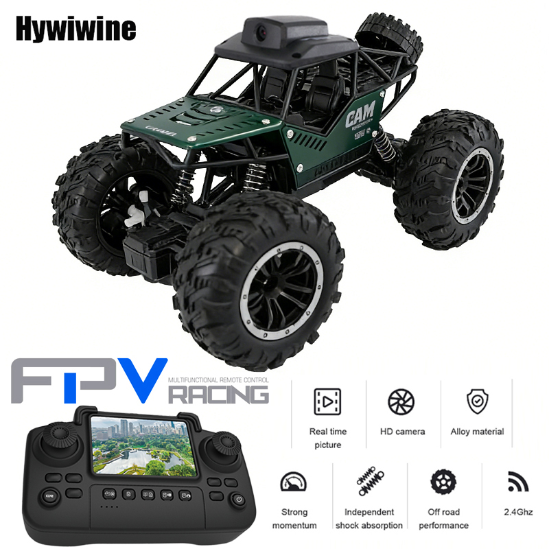 Kids Toys Under 50 - カメラ付きラジコンカー LCDリモコン FPVリアルタイム伝送 高速2.4gリモコンカー 写真撮影可能 子供と大人向けのおもちゃ