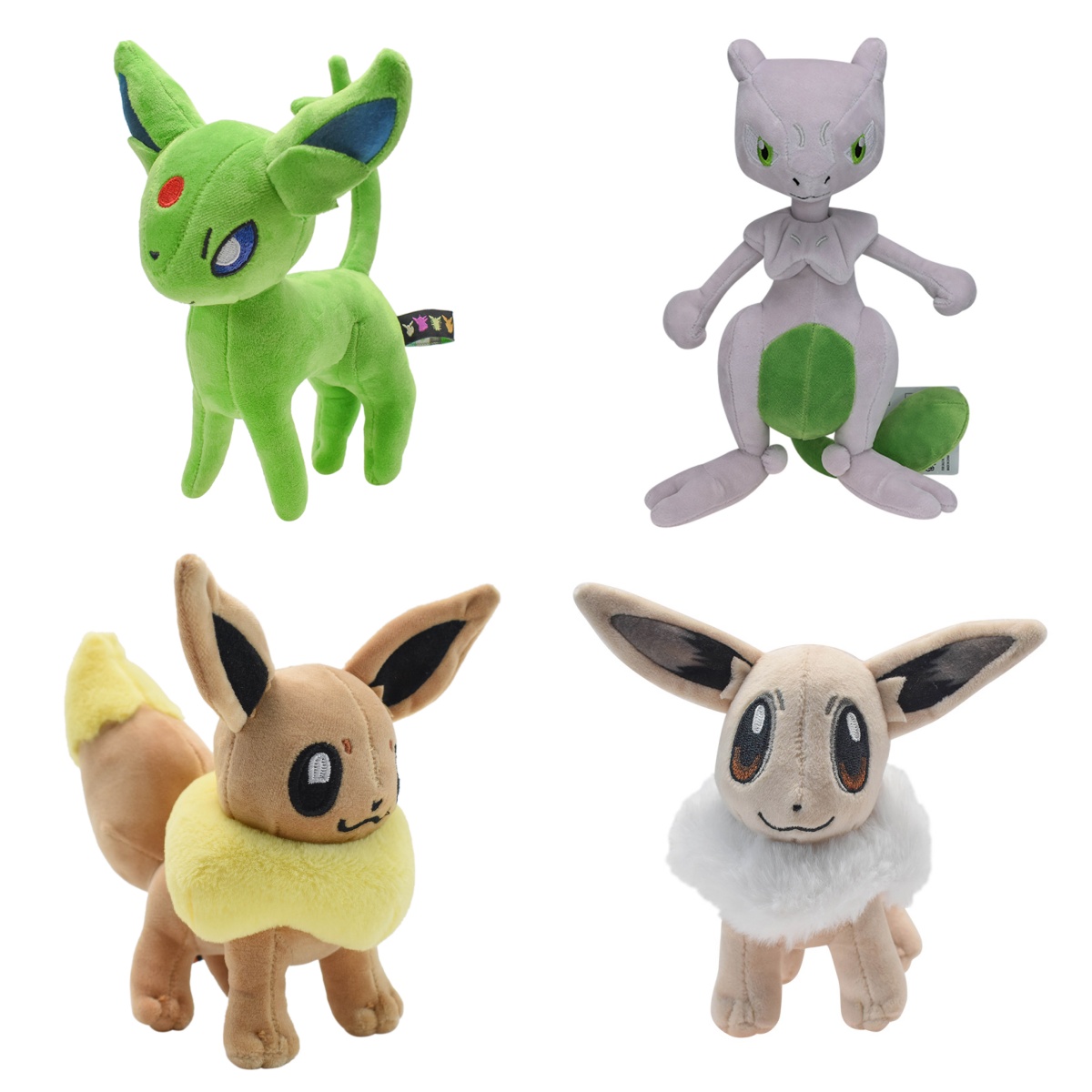 Kids Toys Doll - ソフトポケモンぬいぐるみ光沢のあるエスペオンミュウツーフレアオンイーブイぬいぐるみ子供ファンギフト