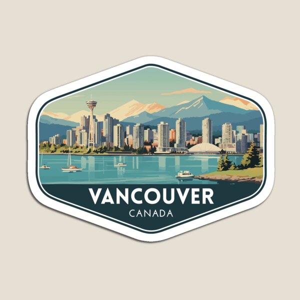 Kids Toys Vancouver - バンクーバー カナダ旅行アートマグネット ベビーステッカー 冷蔵庫オーガナイザー ホーム キュート