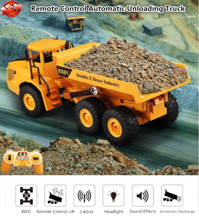 Kids Toys Under 50 - リモコンダンプトラック RC 1:20 2.4G 30分 4WD