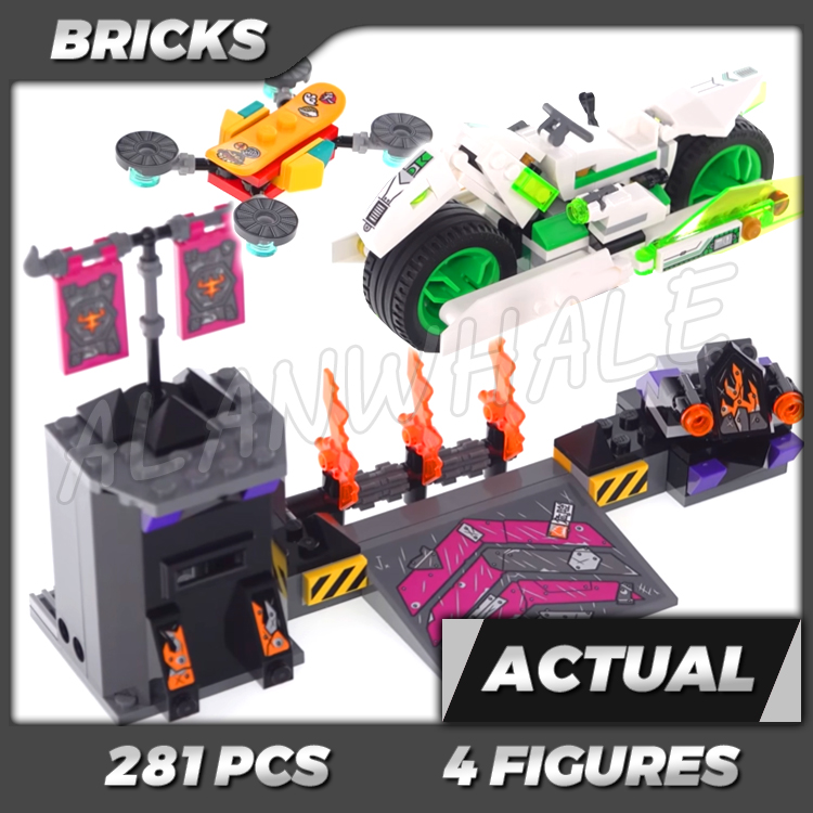 Kids Toys Xmas 2025 - 281 個モンキーキッドホワイトドラゴンホースバイク隠れ家刑務所クラウドボード 11539 ビルディングキットおもちゃレンガと互換性あり