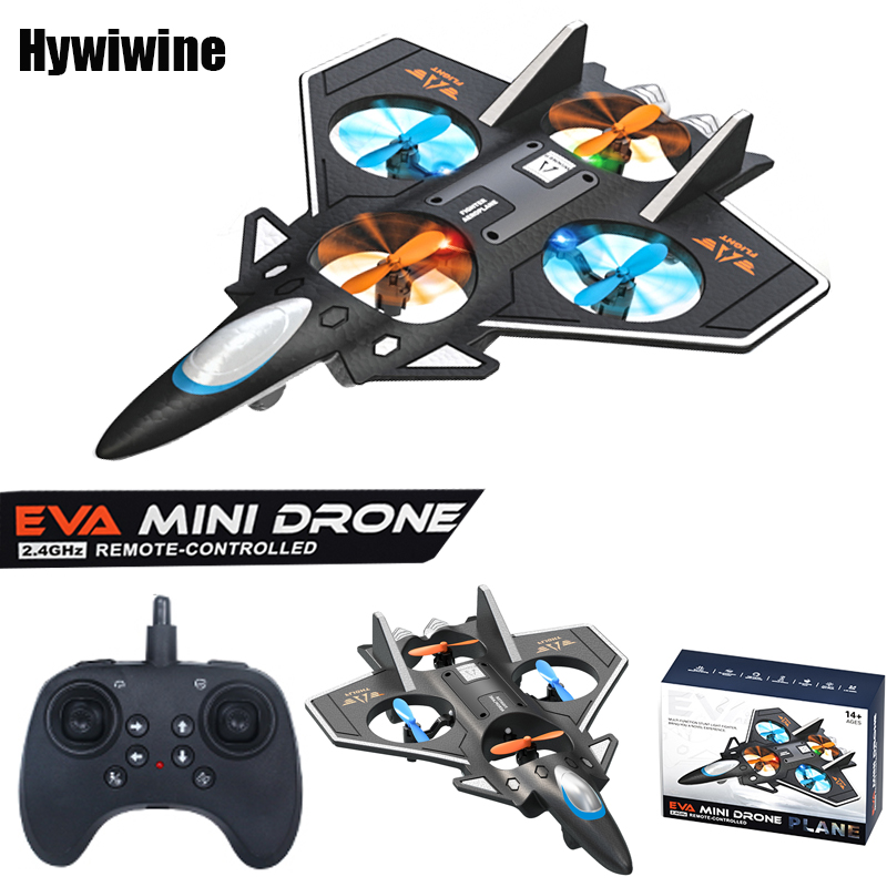Kids Toys Under 50 - Rc 飛行機戦闘機 2.4 グラムドローンリモコンヘリコプター Quadcopter EVA