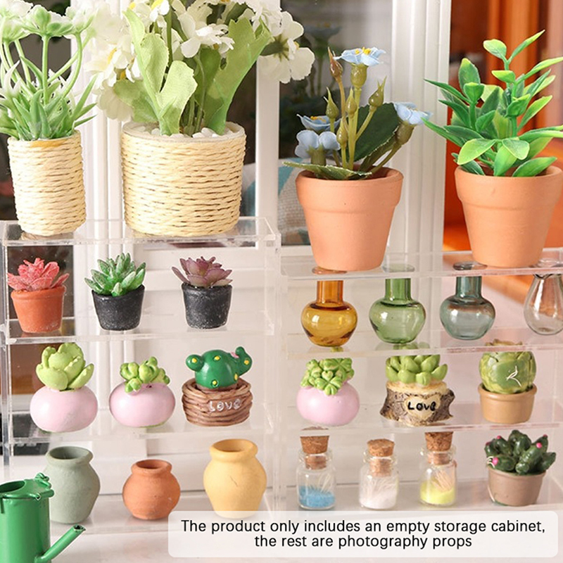 1Pc 1:12 ドールハウスミニチュア多層ラック食器棚収納 - Dollhouse Furniture Set のレビューと価格