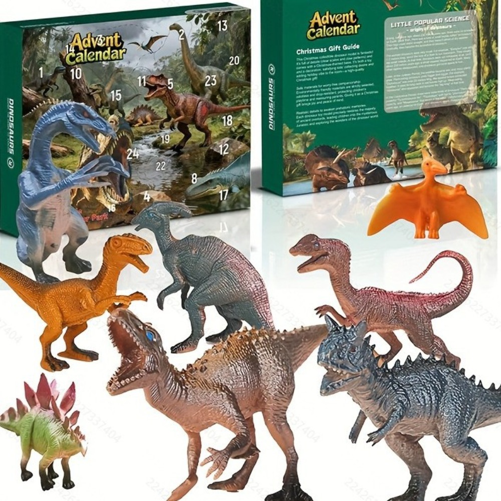 2025年アドベントカレンダー 子供向け恐竜おもちゃ 24日 - Kids Toys Xmas 2025 のレビューと価格