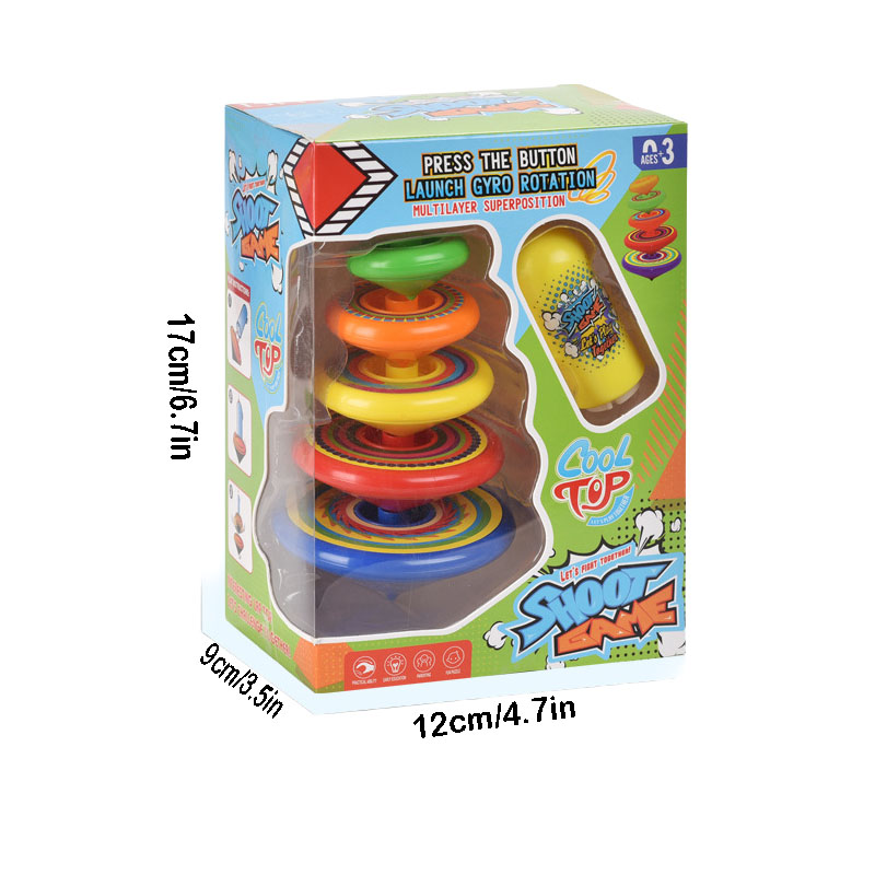 スタッキングこまおもちゃ 子供用 ランチャータワーバトルゲー - Kids Toys Under 50 のレビューと価格
