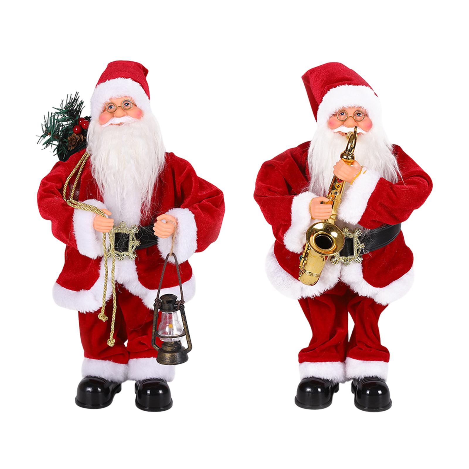 電動サンタクロースのおもちゃクリスマスデコレーションオーナメ - Kids Toys Mall のレビューと価格