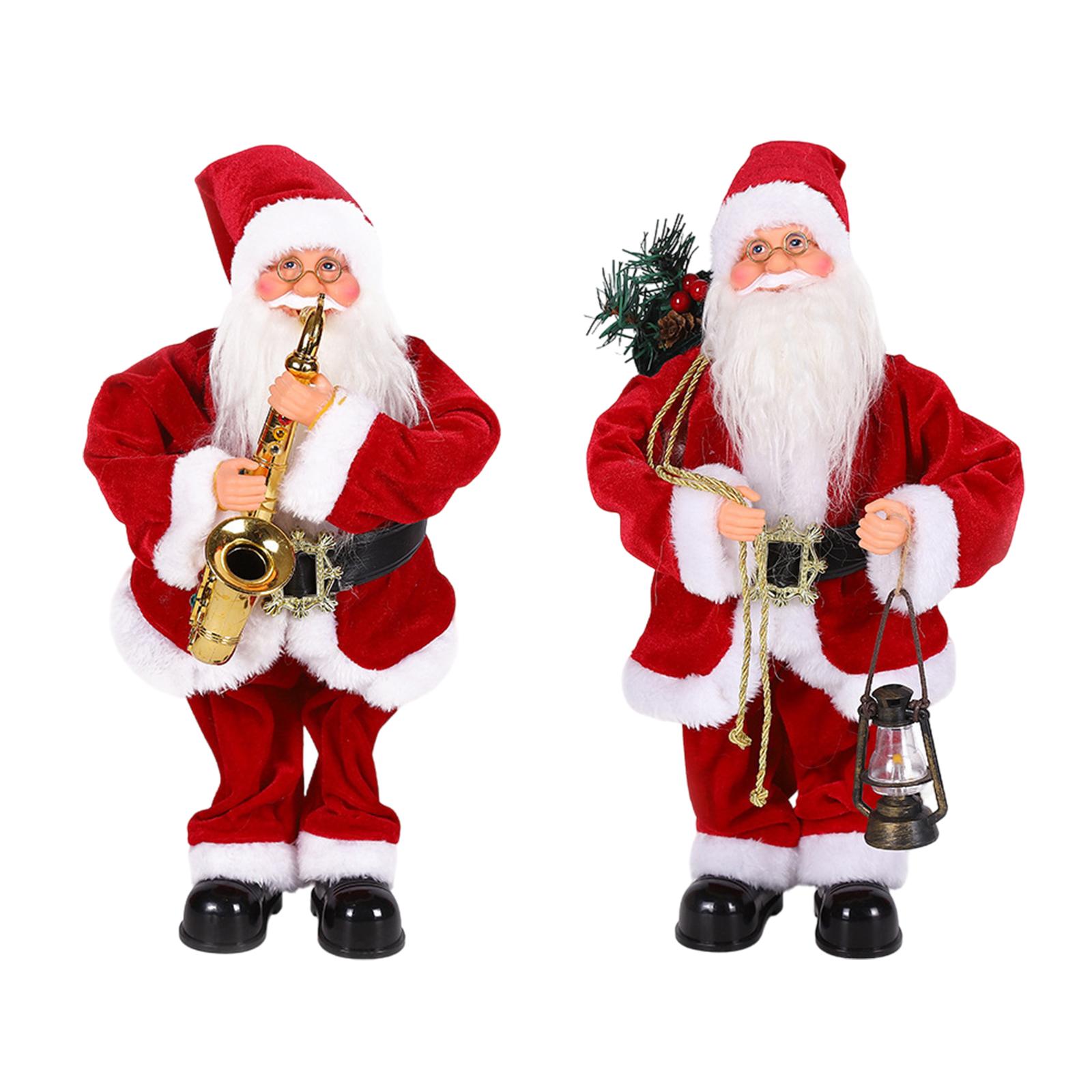 電動サンタクロースのおもちゃクリスマスデコレーションオーナメ - Kids Toys Mall のレビューと価格