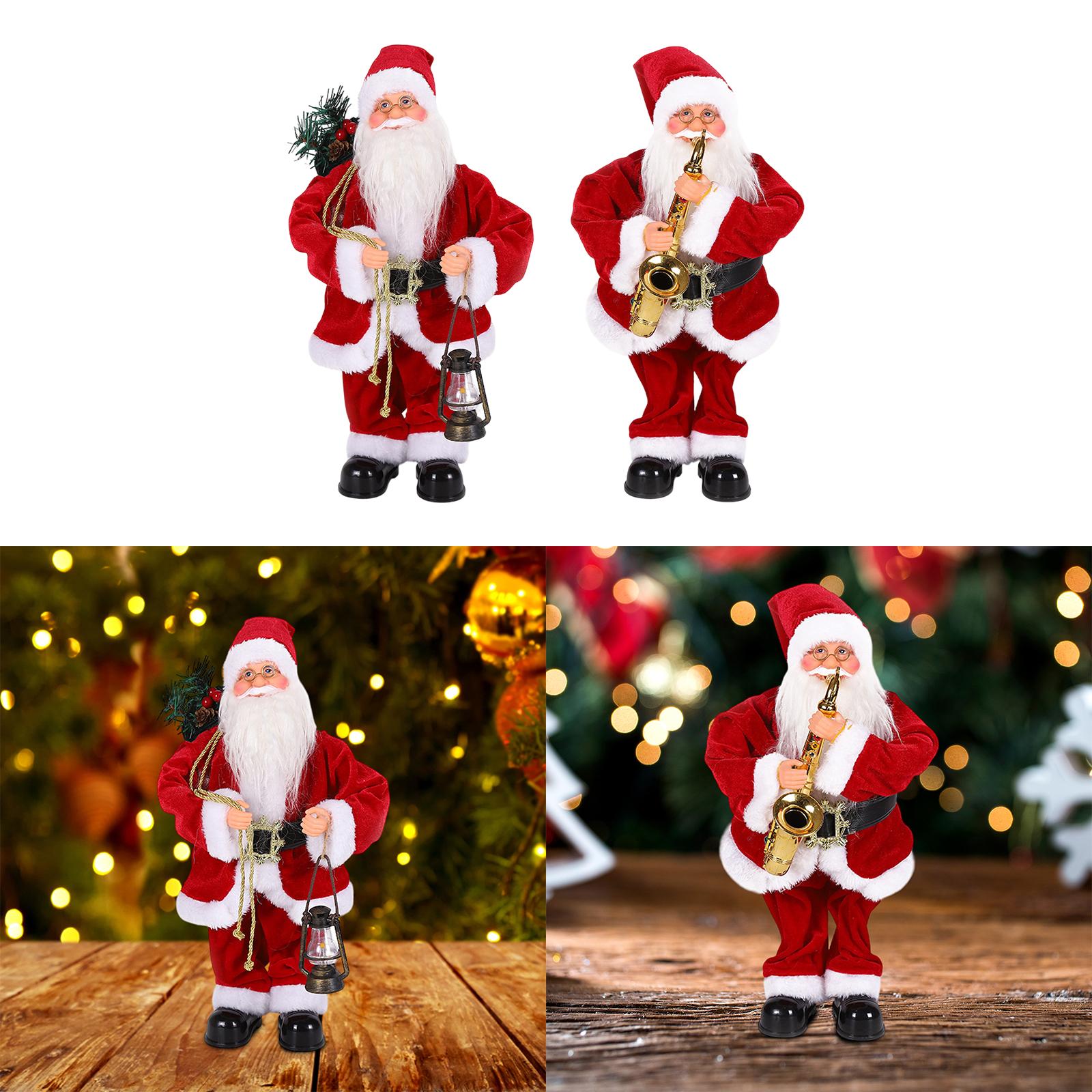 電動サンタクロースのおもちゃクリスマスデコレーションオーナメ - Kids Toys Mall のレビューと価格