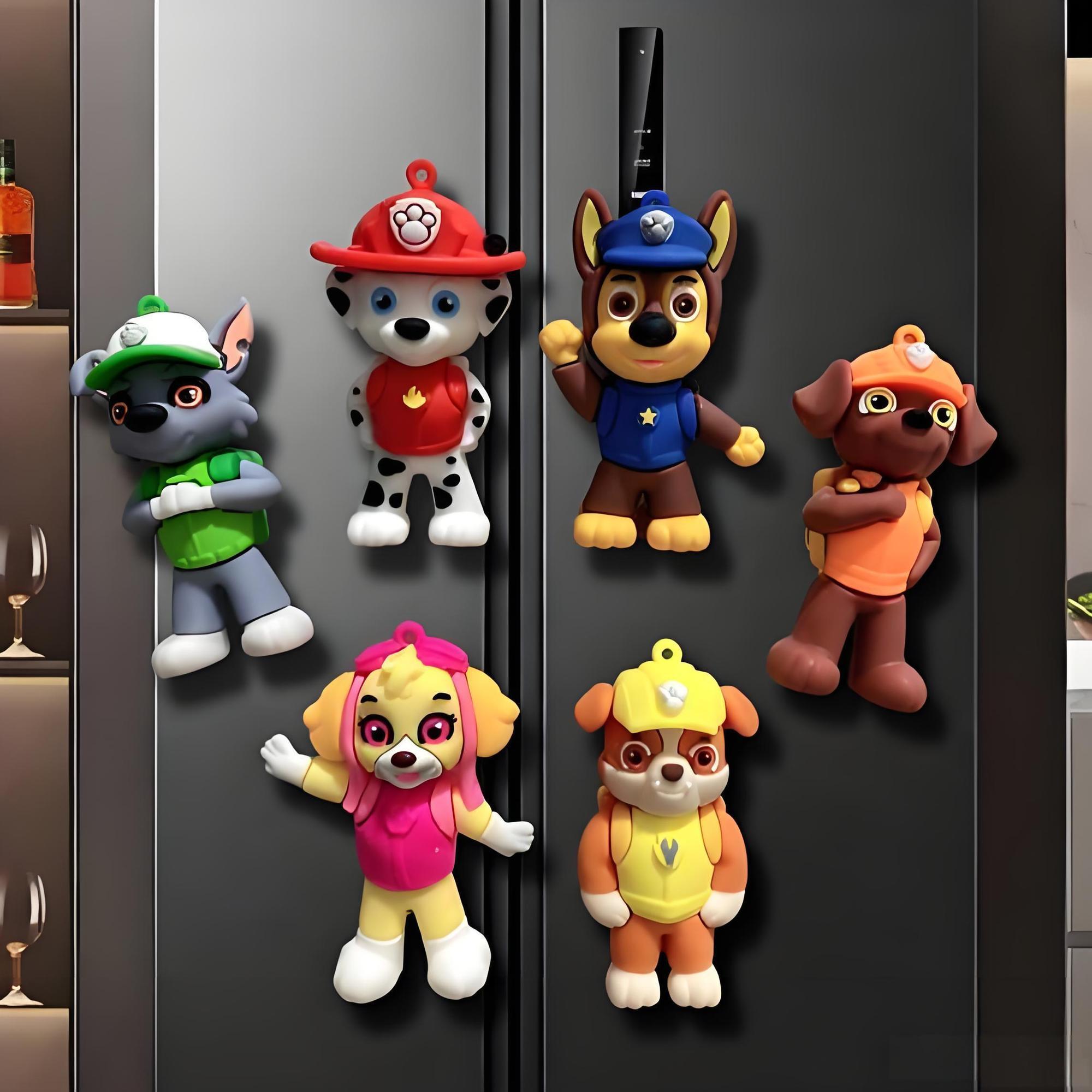 パウ・パトロール 3D 漫画冷蔵庫マグネットかわいい子供のお - Kids Toys Very のレビューと価格