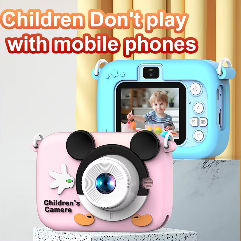 子供用漫画カメラ 1080P HD 2インチスクリーン 子供 - Kids Toys Top View のレビューと価格