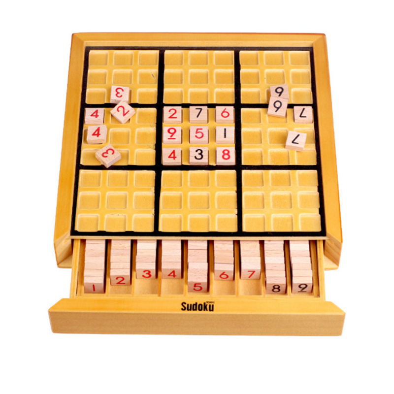 数独ボードゲーム 思考タイルと引き出し付き 9X9 数字パズ - Kids Toys Drawers のレビューと価格