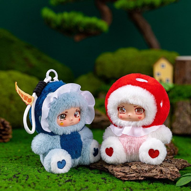 14cmキノコガールビニールぬいぐるみ かわいい菌類の妖精ぬ - Kids Toys Doll のレビューと価格