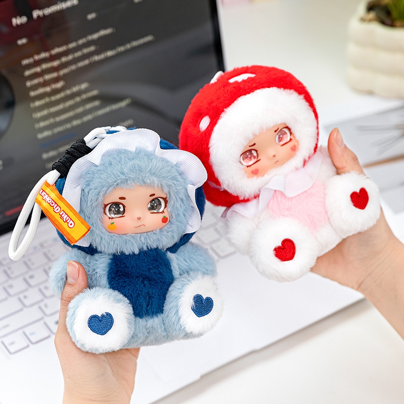 14cmキノコガールビニールぬいぐるみ かわいい菌類の妖精ぬ - Kids Toys Doll のレビューと価格