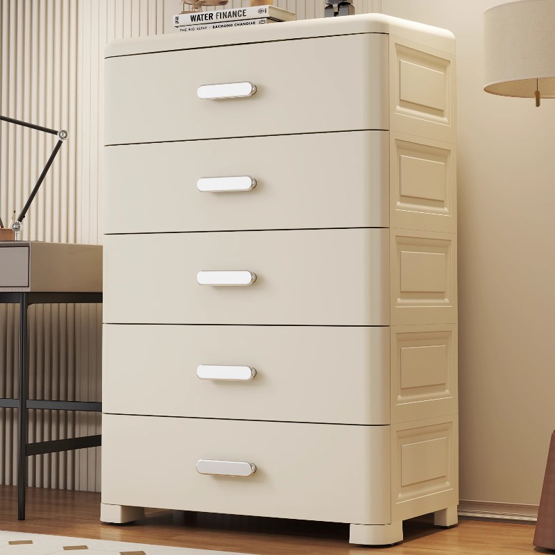 5段引き出し収納ボックス BPAフリー プラスチック製オーガ - Kids Toys Drawers のレビューと価格