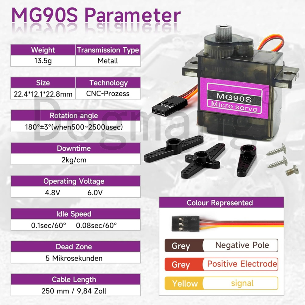 MG90S サーボ 1/2/4/10/20/50 個オールメ - Kids Toys Remote Car のレビューと価格
