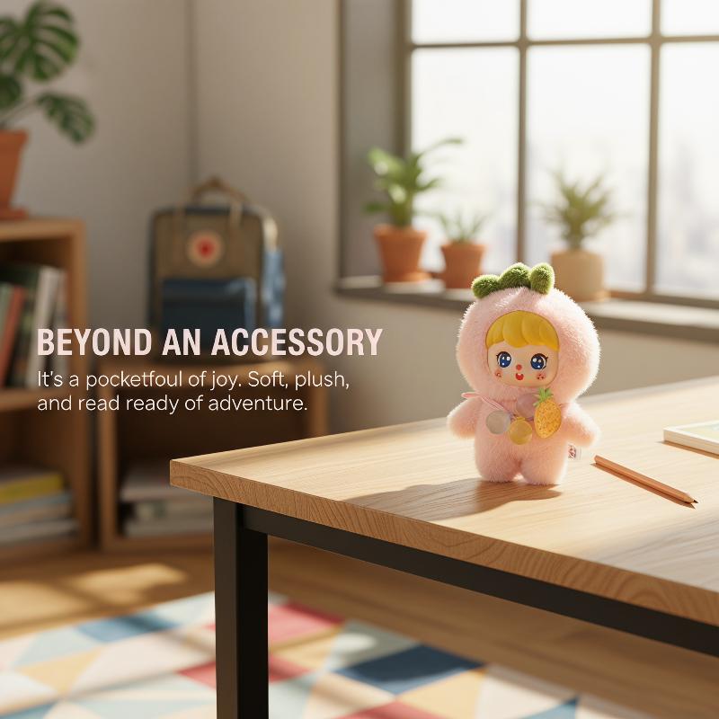 かわいいフルーツぬいぐるみキーホルダー 10 センチメートル - Kids Toys Doll のレビューと価格