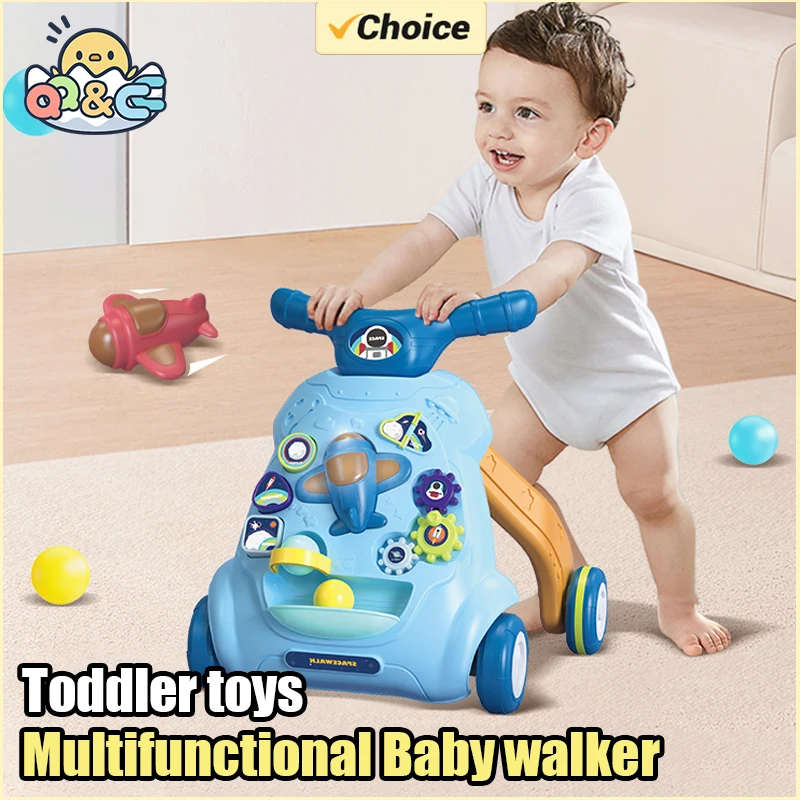 子供用プッシュアンドプル学習ウォーカー多機能アクティビティお - Kids Toys Under 50 のレビューと価格
