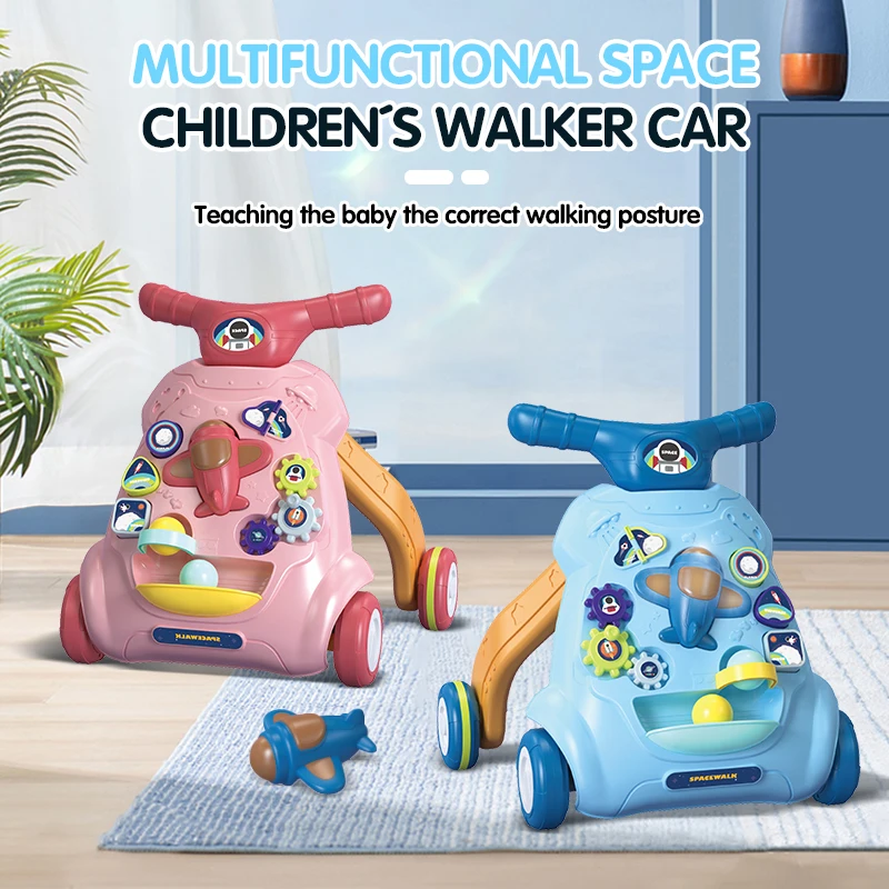 子供用プッシュアンドプル学習ウォーカー多機能アクティビティお - Kids Toys Under 50 のレビューと価格