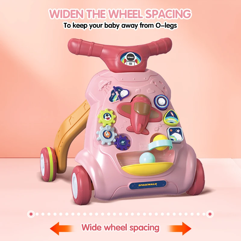 子供用プッシュアンドプル学習ウォーカー多機能アクティビティお - Kids Toys Under 50 のレビューと価格