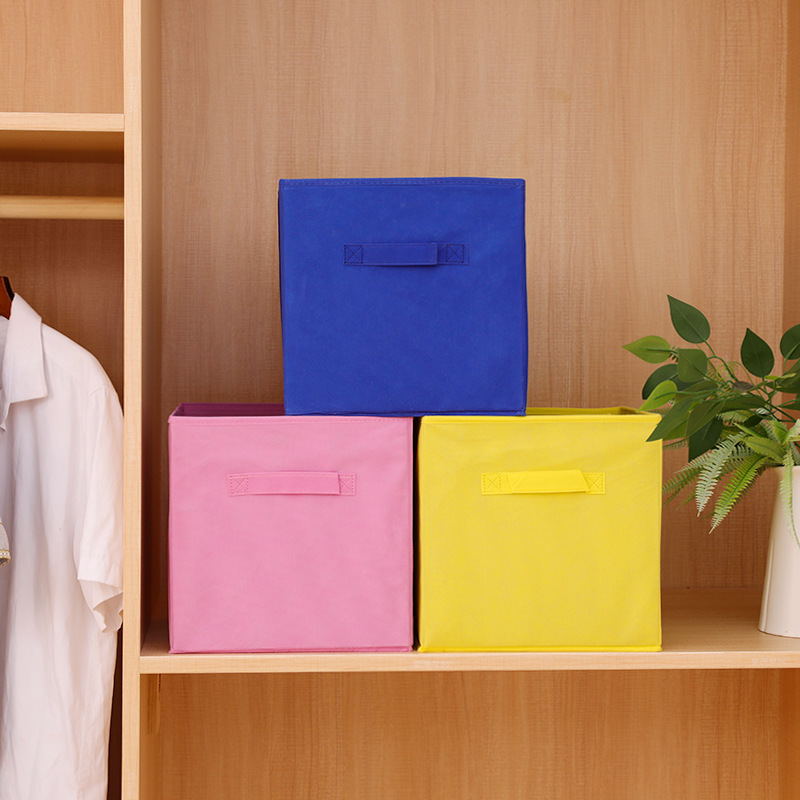 キューブ型不織布収納ビン 折りたたみ式収納ボックス 家庭用品 - Kids Toys Drawers のレビューと価格