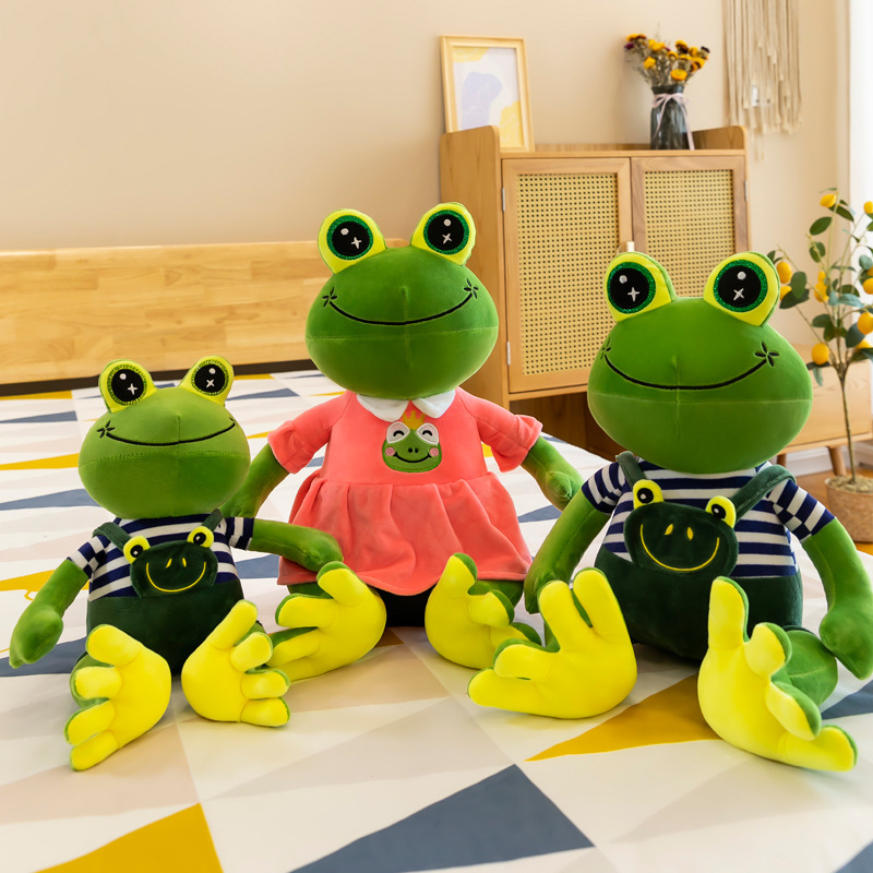 新婚カップルカエルぬいぐるみ人気販売中ぬいぐるみカエル人形ソ - Kids Toys Under 50 のレビューと価格