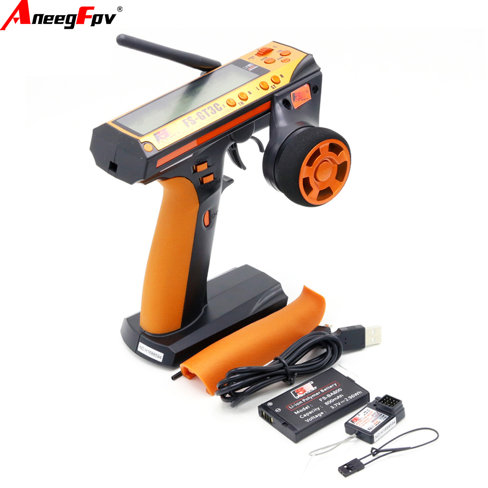 Flysky FS-GT3C 2.4G 3CH RCカーシス - Kids Toys Remote Car のレビューと価格