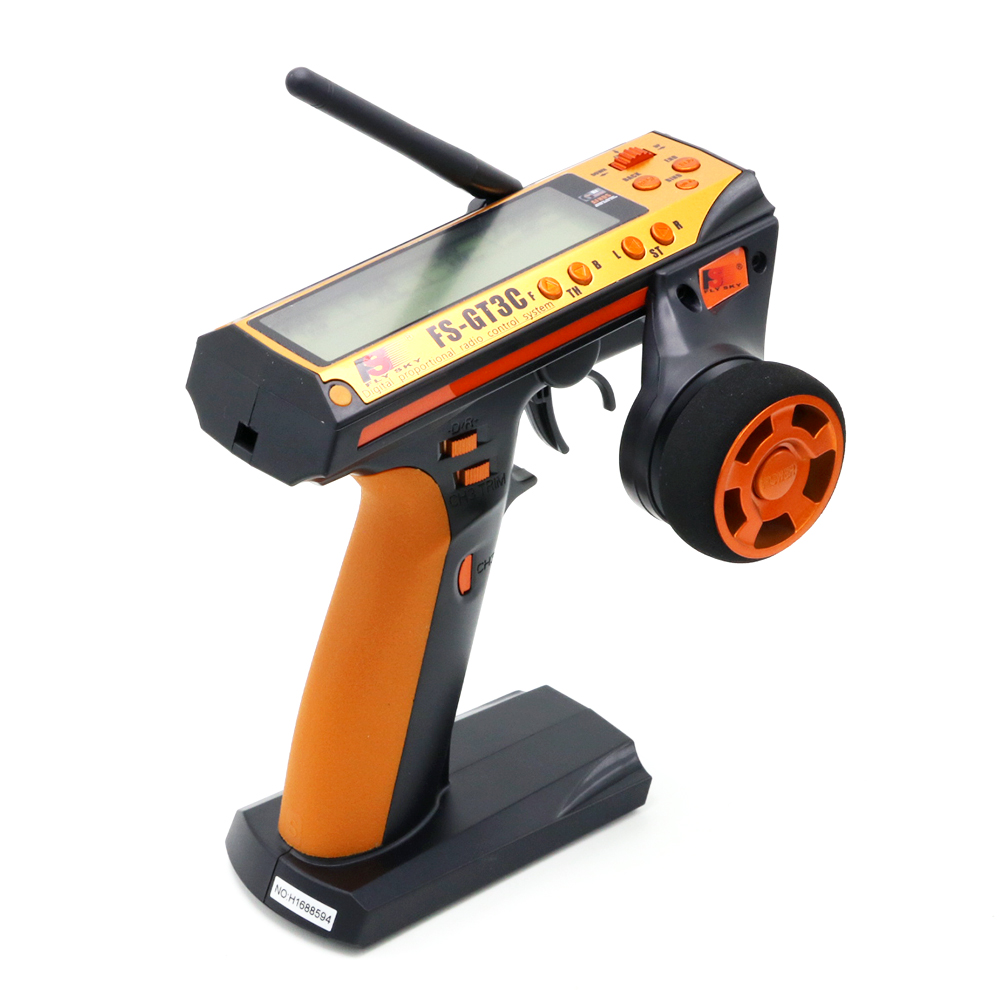 Flysky FS-GT3C 2.4G 3CH RCカーシス - Kids Toys Remote Car のレビューと価格