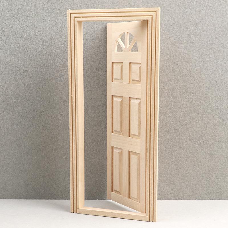 1 セット家具アクセサリー 1/12 木製未塗装 6 パネル - Dollhouse Furniture Set のレビューと価格