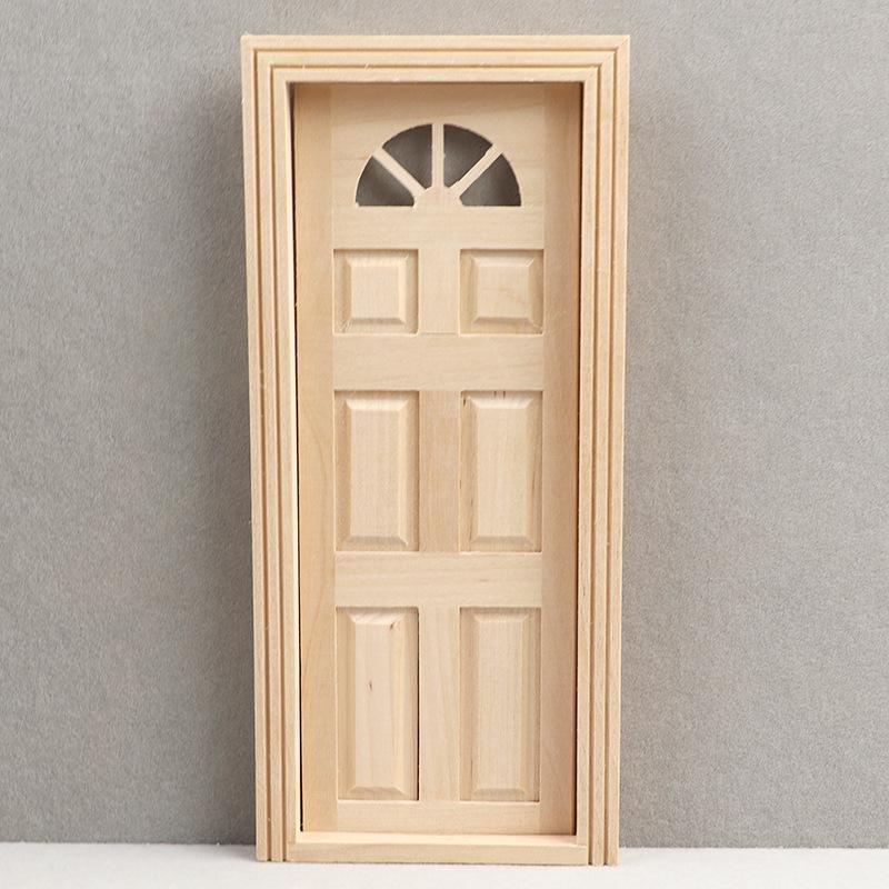 1 セット家具アクセサリー 1/12 木製未塗装 6 パネル - Dollhouse Furniture Set のレビューと価格