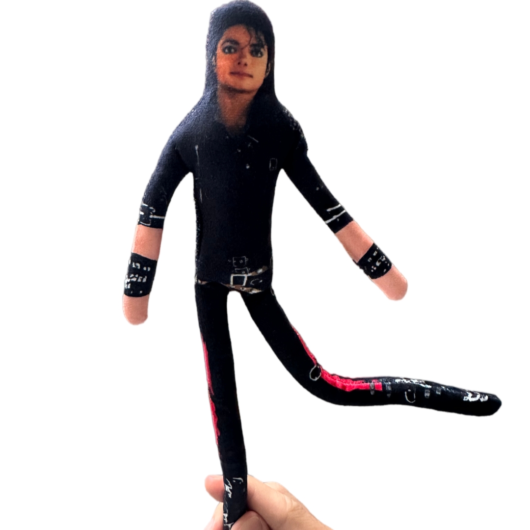 1-6 個マイケル・ジャクソンコスプレ小道具人形ぬいぐるみフ - Soft Plush Doll のレビューと価格