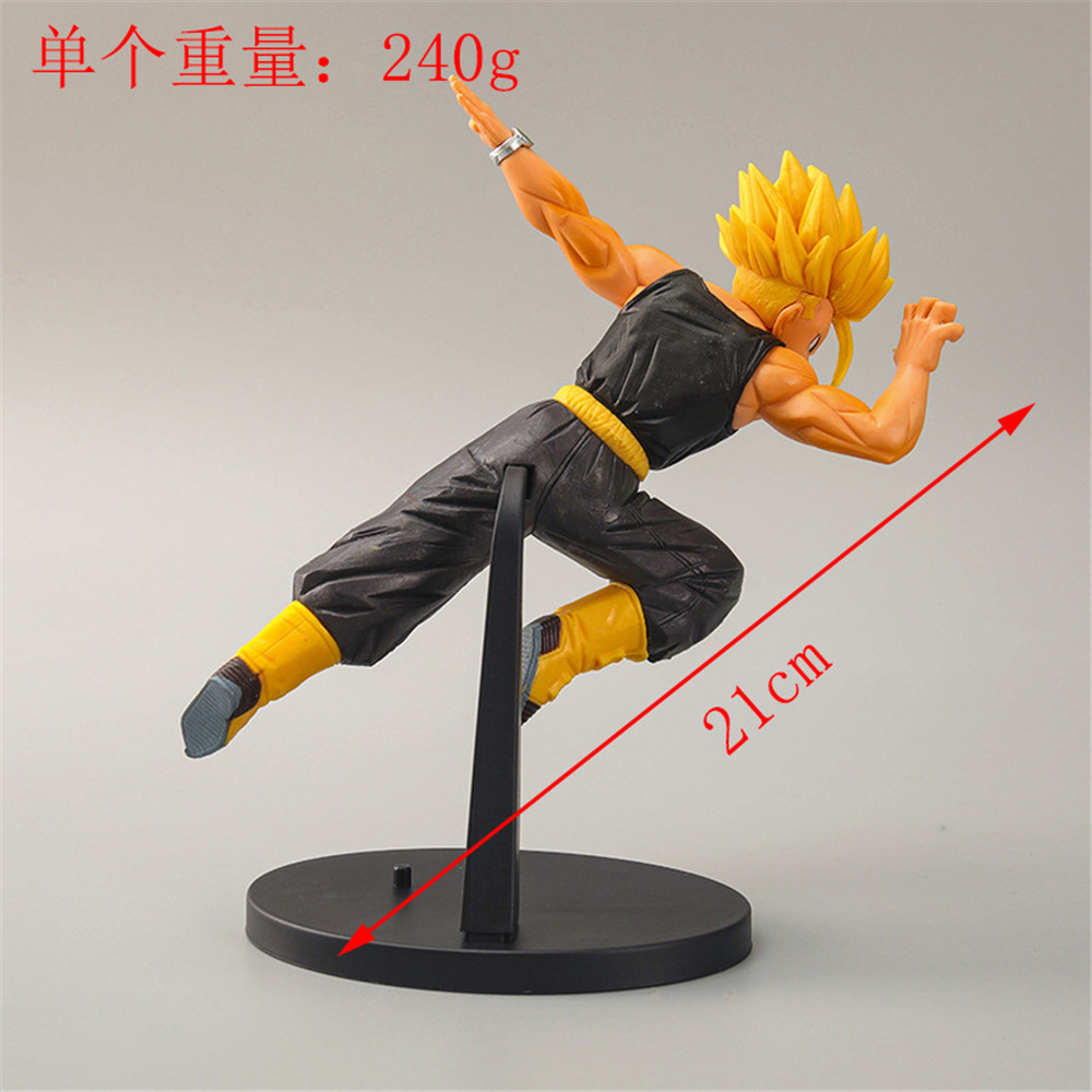 21cm アニメ ドラゴンボールZ 超サイヤ人 トランクス  - Kids Toys Zone のレビューと価格