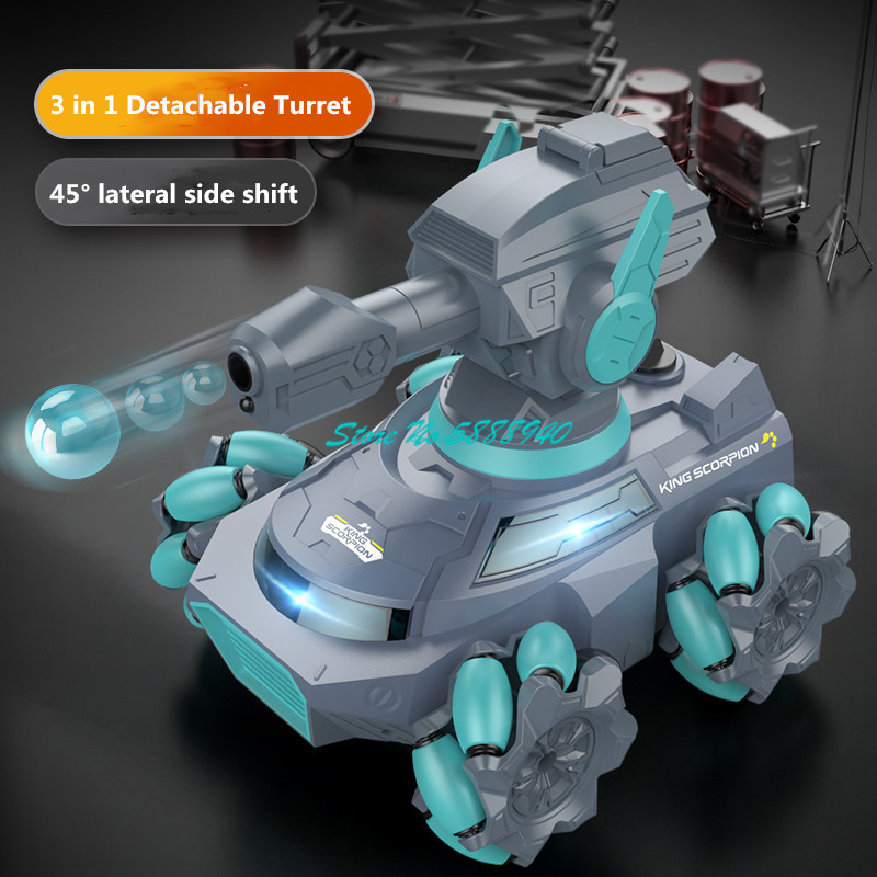 3To1 発射弾水泡ハンドジェスチャーリモコンRCバトルタン - Kids Toys Under 50 のレビューと価格